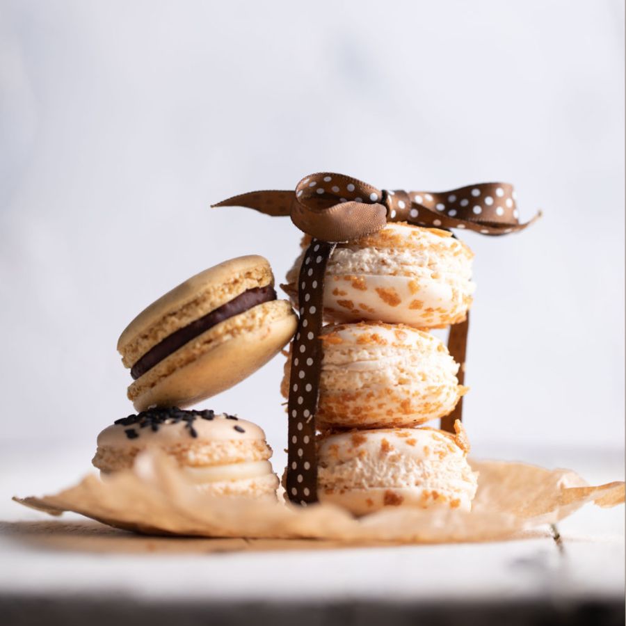 Boîte de 6 macarons assortis